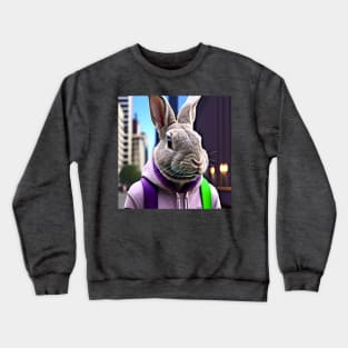 #Web3Kend Polygon Rabbit #18 Crewneck Sweatshirt